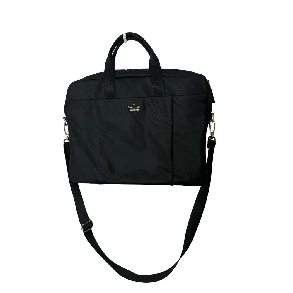 Kate Spade New York Daveney Blake Avenue Black Laptop Shoulder Bag